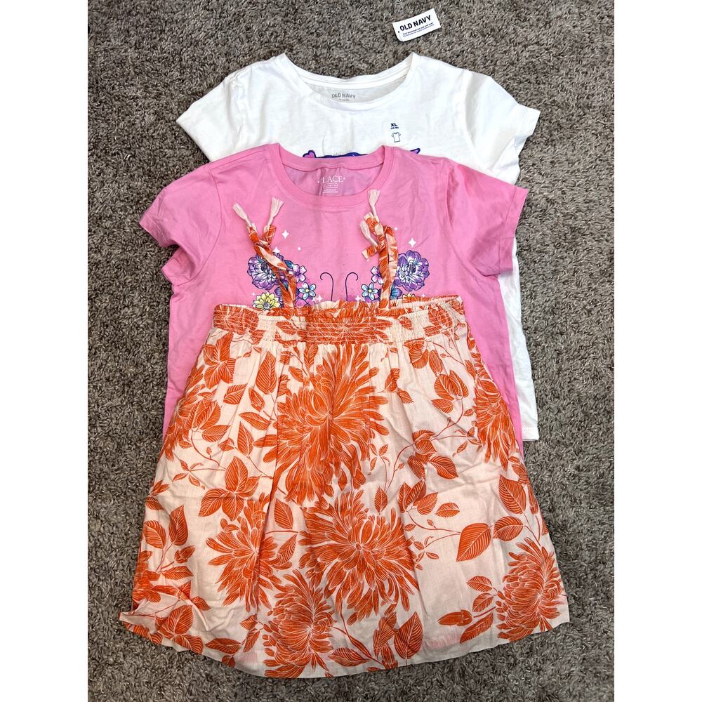 Girls XL Shirt Bundle - Gap Kids, Old Navy, Place Tops